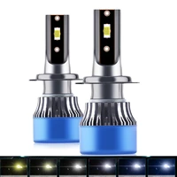 new h7 led headlight turbo 30000lm 110w 3570 chips h1 h4 led bulbs lamps 4300k 6000k 8000k 16000lm 80w h8 h9 h11 fog lights