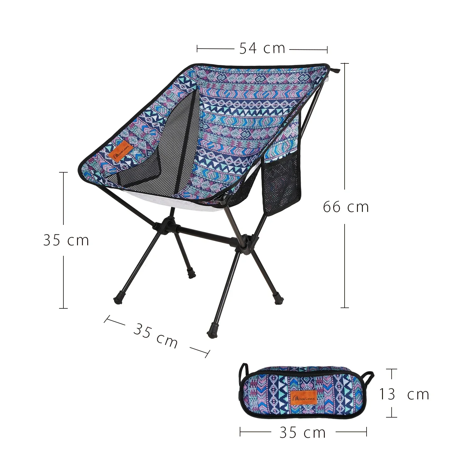 Moonlence уличный алюминиевый сверхлегкий стул Moon портативный садовый сиденье для