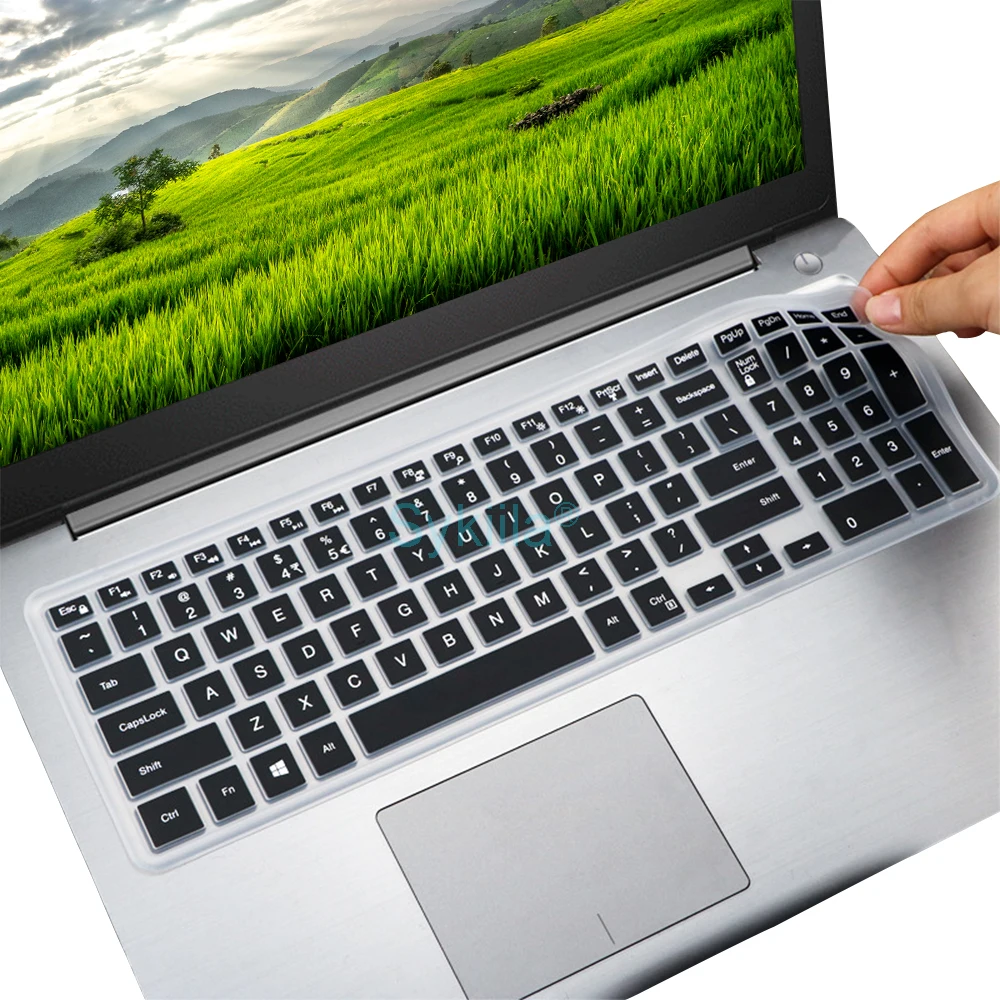 Чехол с клавиатурой для Dell Vostro 15 16 3000 5000 7000 3515 3525 3510 5510 5515 5620 5625 7510 7620 Силиконовый