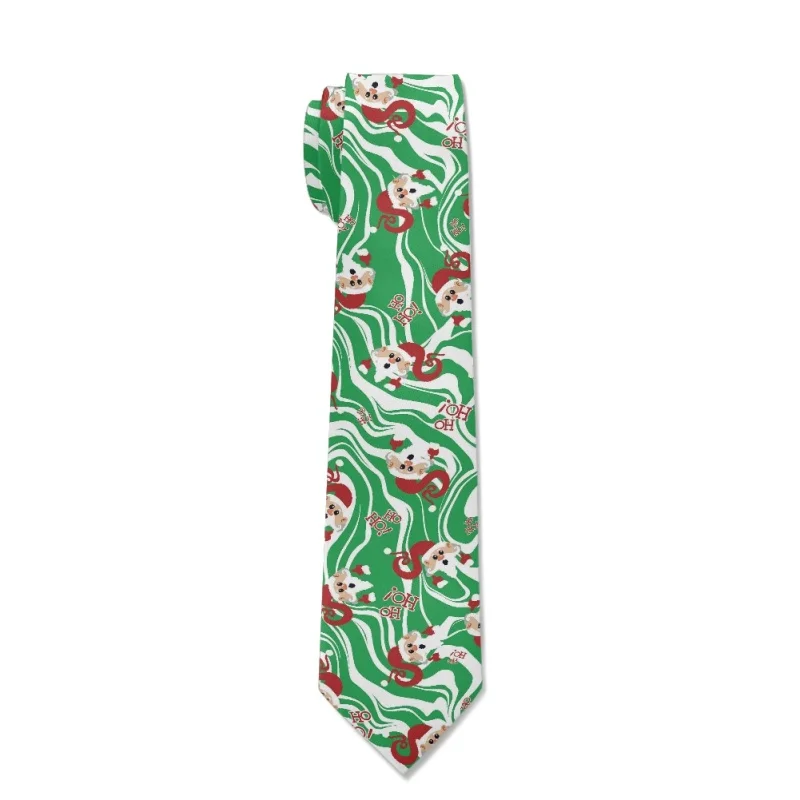 

Cumagical 2022 New Style Men's Fashion Neckties Helloween Festival Christmas New Year Tie Soft Designer Character Necktie