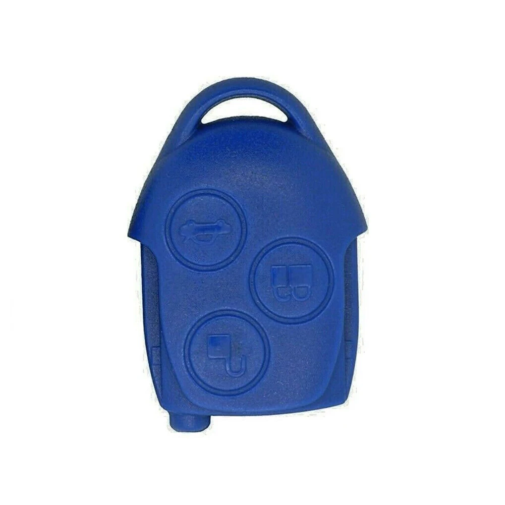 

Remote Key Shell KEY FOB CASE Key Shell ABS Blue Brand New For Ford Focus Transit Blue Remote Control Replacement Shell