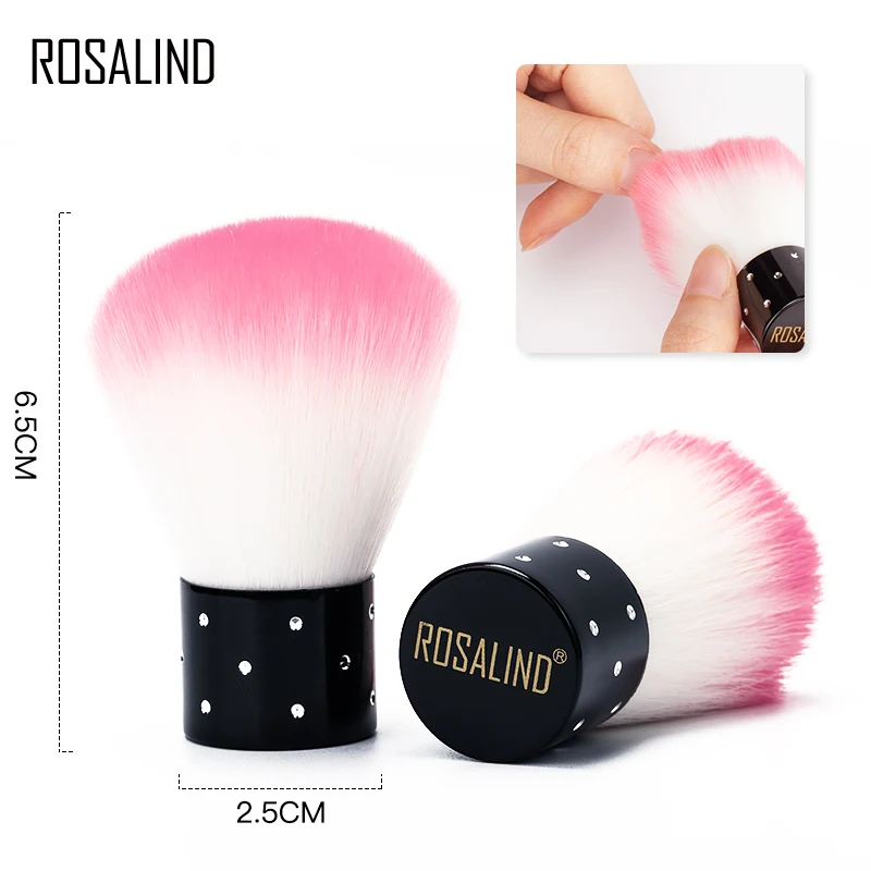 Порошок для ногтей ROSALIND Dip натуральный сухой Пигментный акриловых 10 г украшения