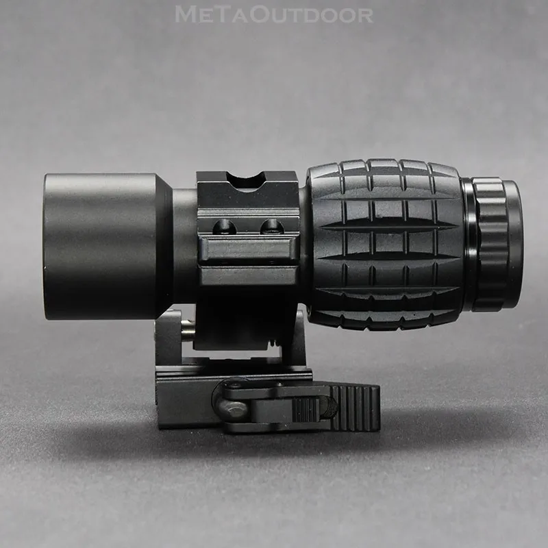 

Holographic Reflex Sight Red Dot Sight quick release 3x Magnifier Rifle Scope QD Side Mount Hunting