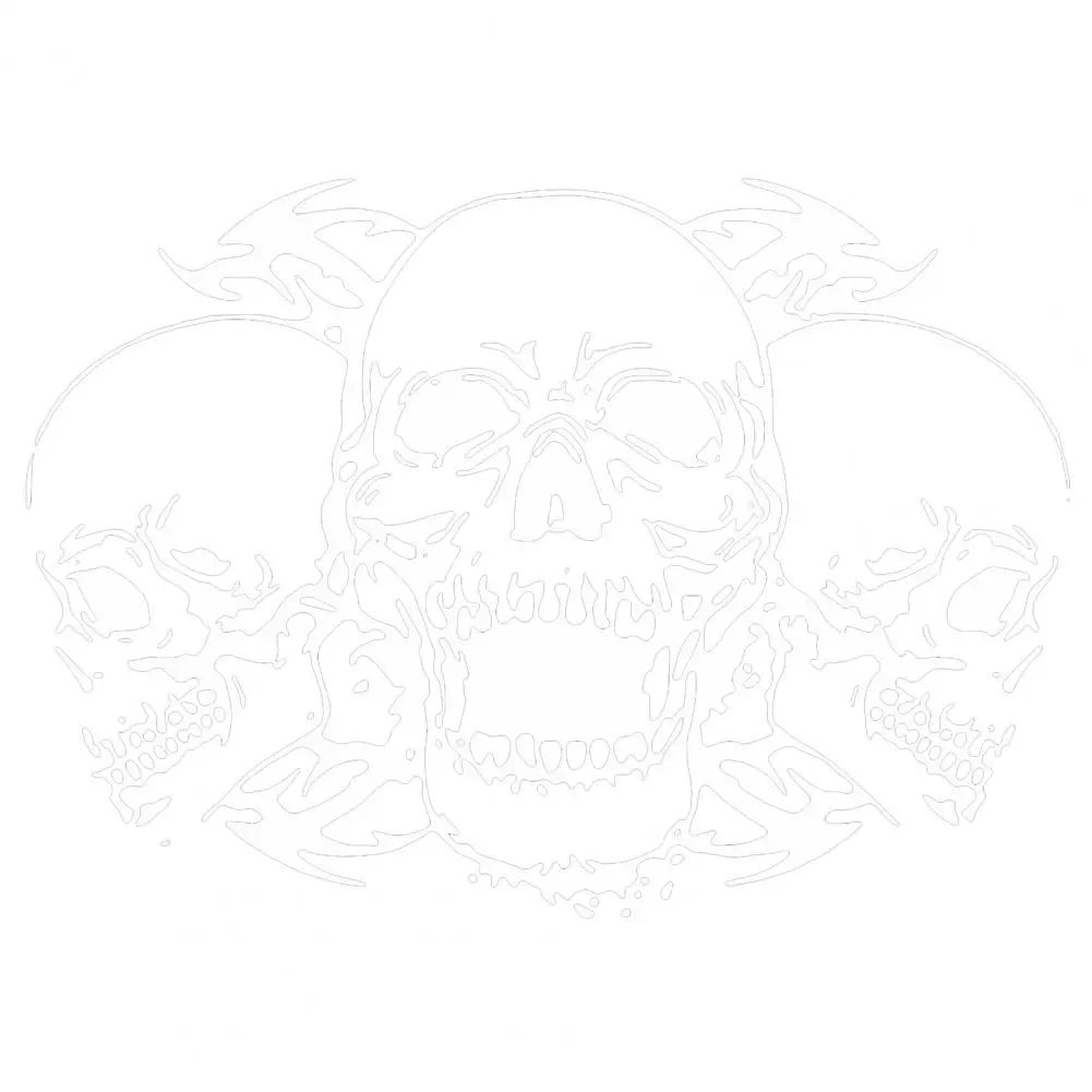 

Автомобильный Декор череп капот наклейка долговечная Водонепроницаемая самоклеящаяся Автомобильная капота большая графическая наклейка для автомобиля