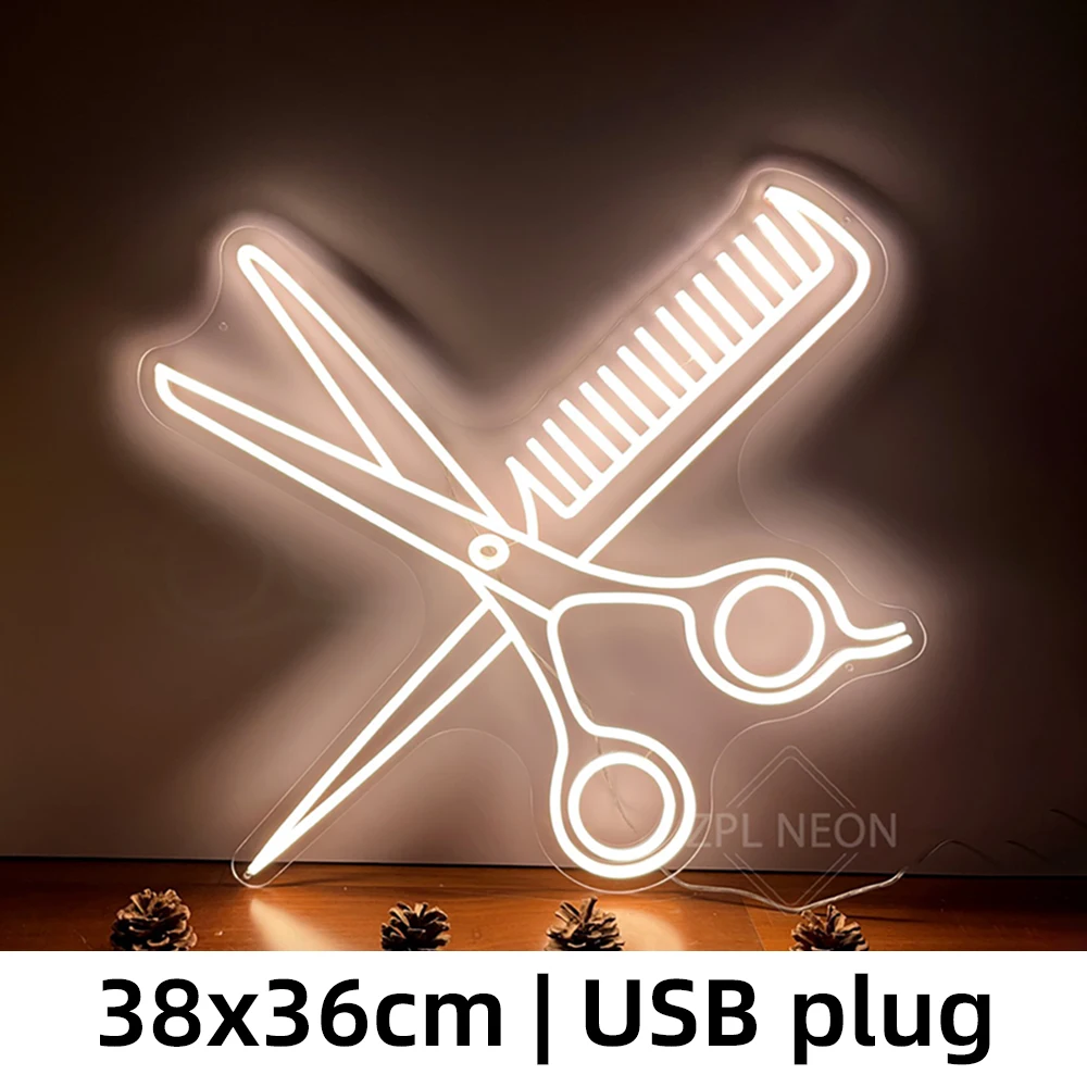 

Неоновая вывеска ZHAOPAILAO NEON для парикмахерской