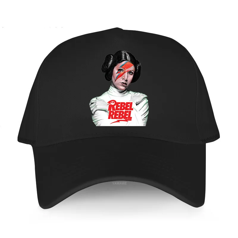 

Бейсболка Мужская Летняя Повседневная, оригинальная забавная дышащая шапка принцессы Leia Rebel, защита от солнца