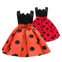 cosplay costumes girls floral bow dress children flower party dresses sequin baby clothes kids summer clothing 2022 girl years
