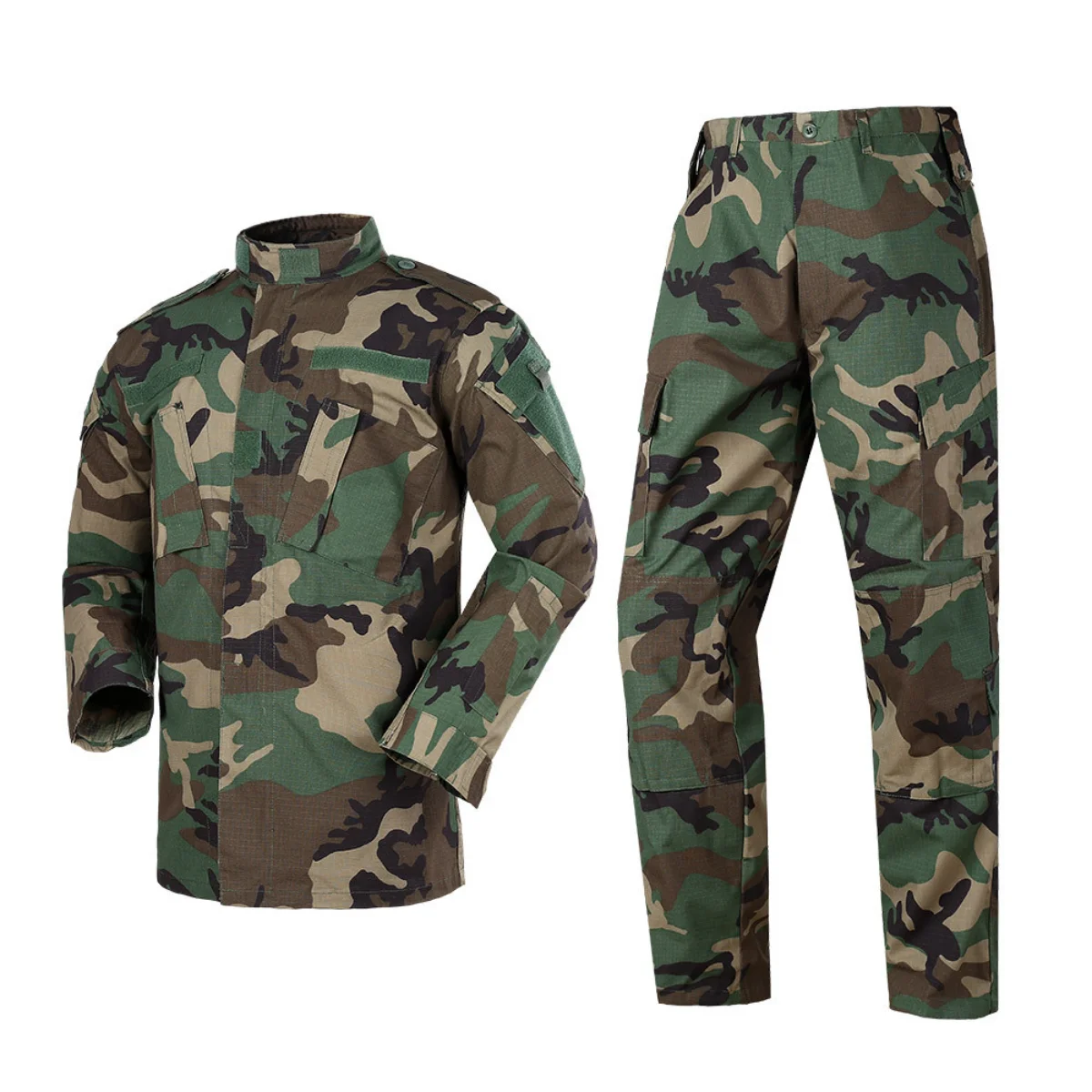 Men's Camouflage Suit Second Generation Suit Tactical Training Camouflage Suit CP Outdoor Camping Suit Camouflage Suit CS Suit