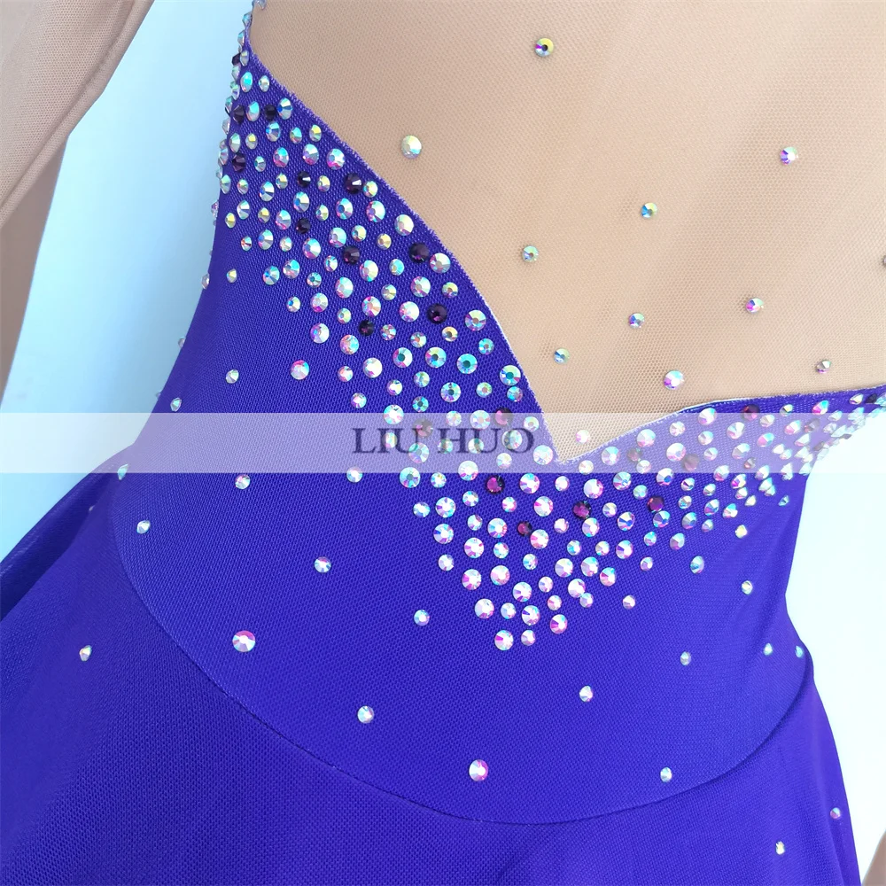 LIUHUO платье для фигурного катания на льду женщин и девочек-подростков