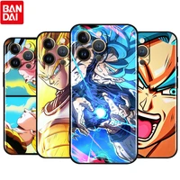 hot anime dragon ball goku for apple iphone 13 12 pro max mini 11 pro xs max x xr 8 7 6s 6 plus se 5 5s soft black phone case