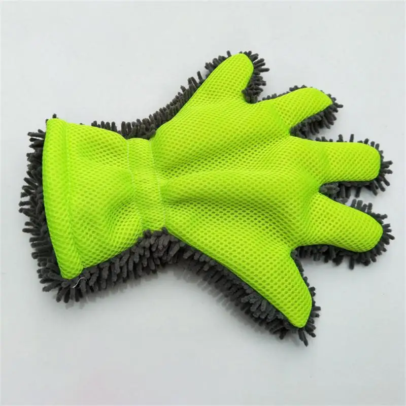 

Утолщенные перчатки для мытья автомобиля, толстые бархатные перчатки с пятью пальцами, перчатки для стирки автомобиля