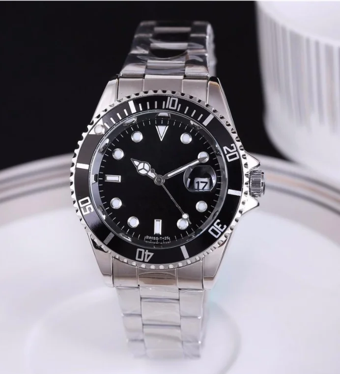 

Men's Business Watches Selling Stainless Steel Couple Men Watch Fashion Calendar Luxury Temperament Watches for Men Gift Set