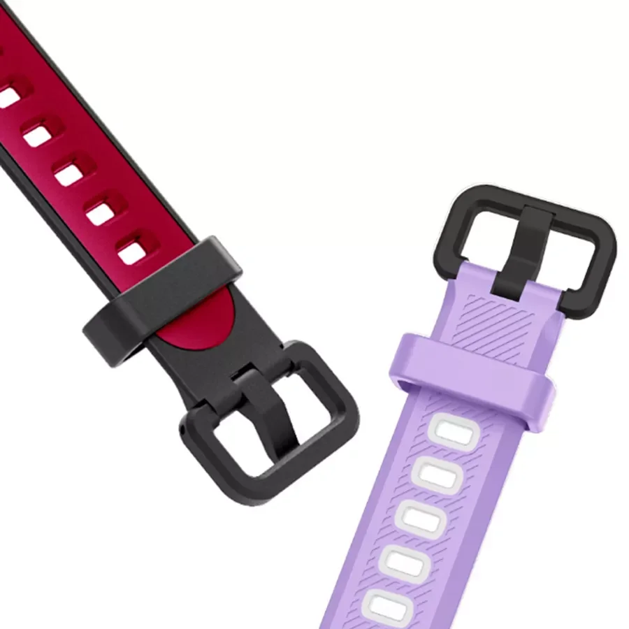 

Strap for Xiaomi Mi Band 6 5 4 Two-Color Soft Silicone Bracelet Sport Breathable Strap for Miband 3 4 5 6 Replacement Wristband