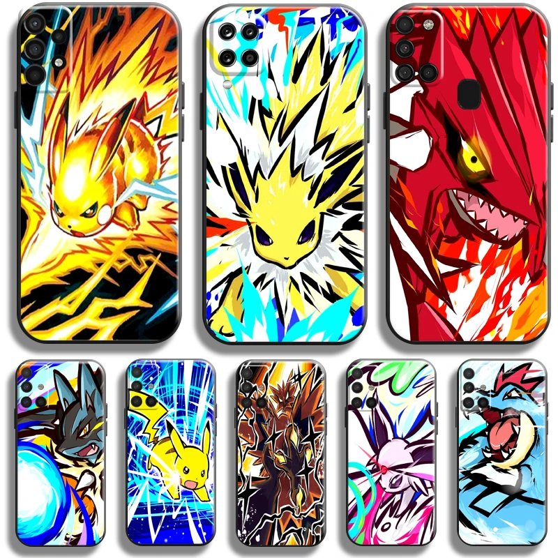 

Pokemon Pikachu For Samsung Galaxy A11 A12 A20 A21 A21S A22 A30 A31 A32 A42 A51 A52 A70 A71 A72 5G Phone Case Coque Funda