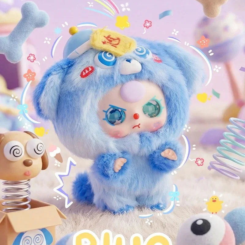 Оригинальная серия Genuin Baby Three Weirdly Adorable: коллекционная мини-кукла из винила и плюша в слепой коробке, подвеска для сумки, настольное украшение, подарок-сюрприз (art.: 3920d8a236352) - 3920d8a236352