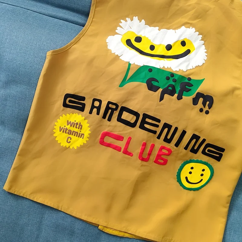 Пенная печать Kanye CPFM.XYZ жилет футболка для мужчин женщин 1:1 высокое качество