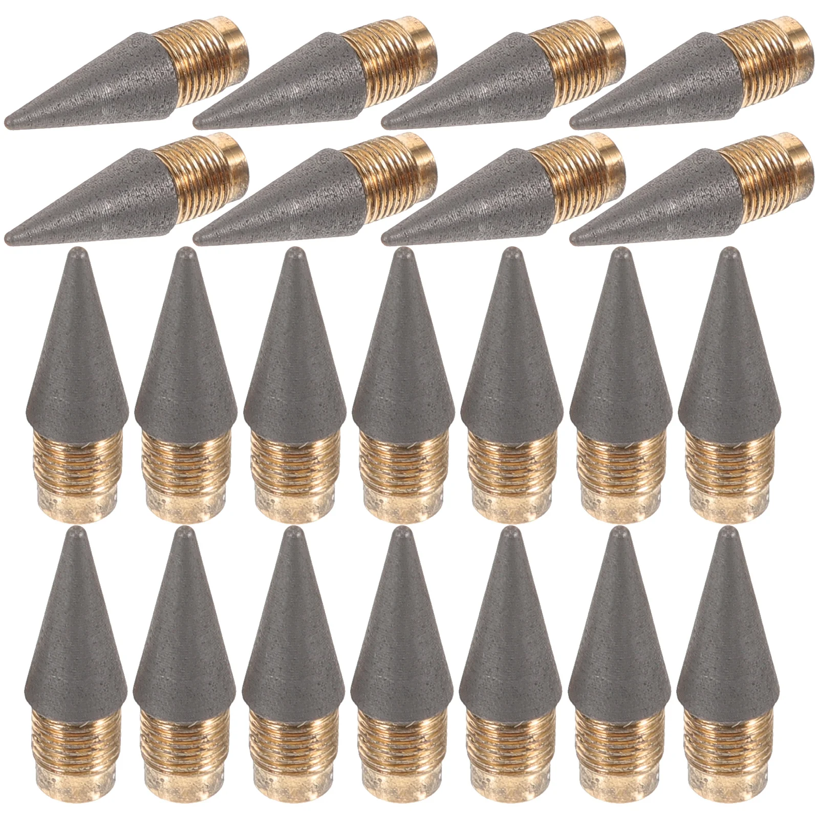 

50Pcs Inkless Writing Nibs Smooth Writing Refills Forever Replacement Tips