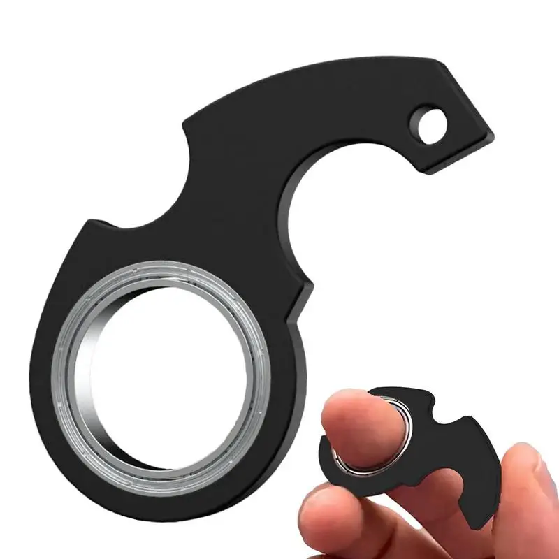 

Key Ring Spinner Spinning Keychains For Finger Exercising Novelty Spinner Toys Spinning Toy For Adults Teens Women Men
