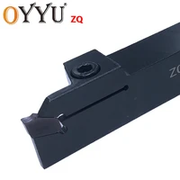 zq tool 16 20 25 32mm grooving turning tool zq1616 zq2020 zq2525 zq3232 slotting width 23456mm cnc external machine cutter