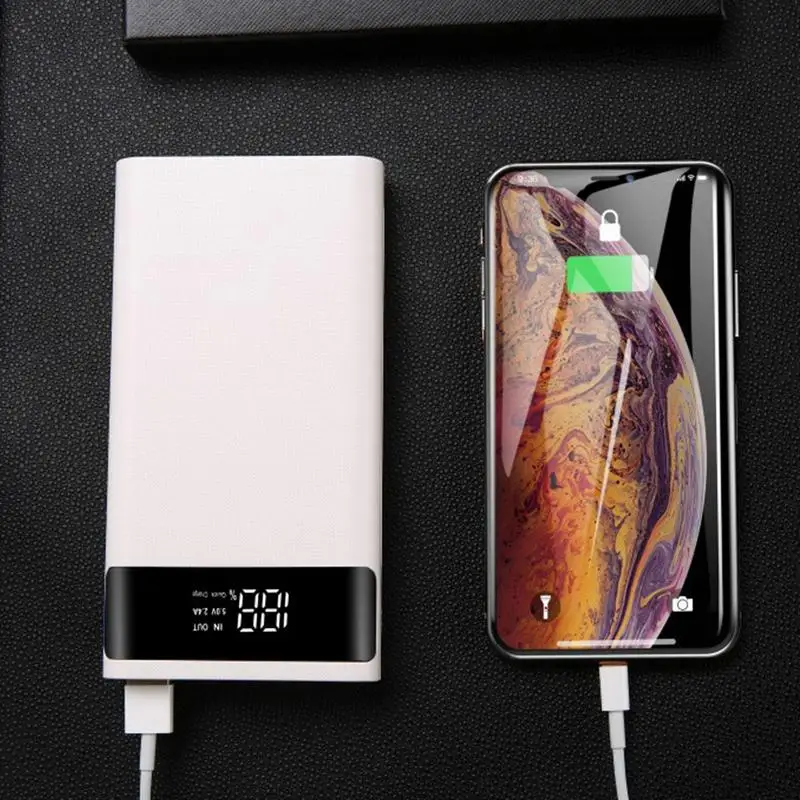 

Power Bank Kit Solderless DIY Portable Charger Electronic Accessories Battery Bank For Phones Tablets Smartwatches Earphones