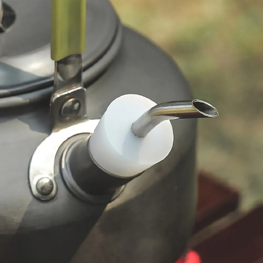 

Outdoor Camping Kettle Camping Ultra-light Portable Coffee Pot Stainless Steel Extended Water Pipe Conversion Fau