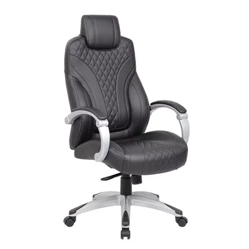 

Boss Office Products B8871-BK Executive Hinged Arm Chair, Black