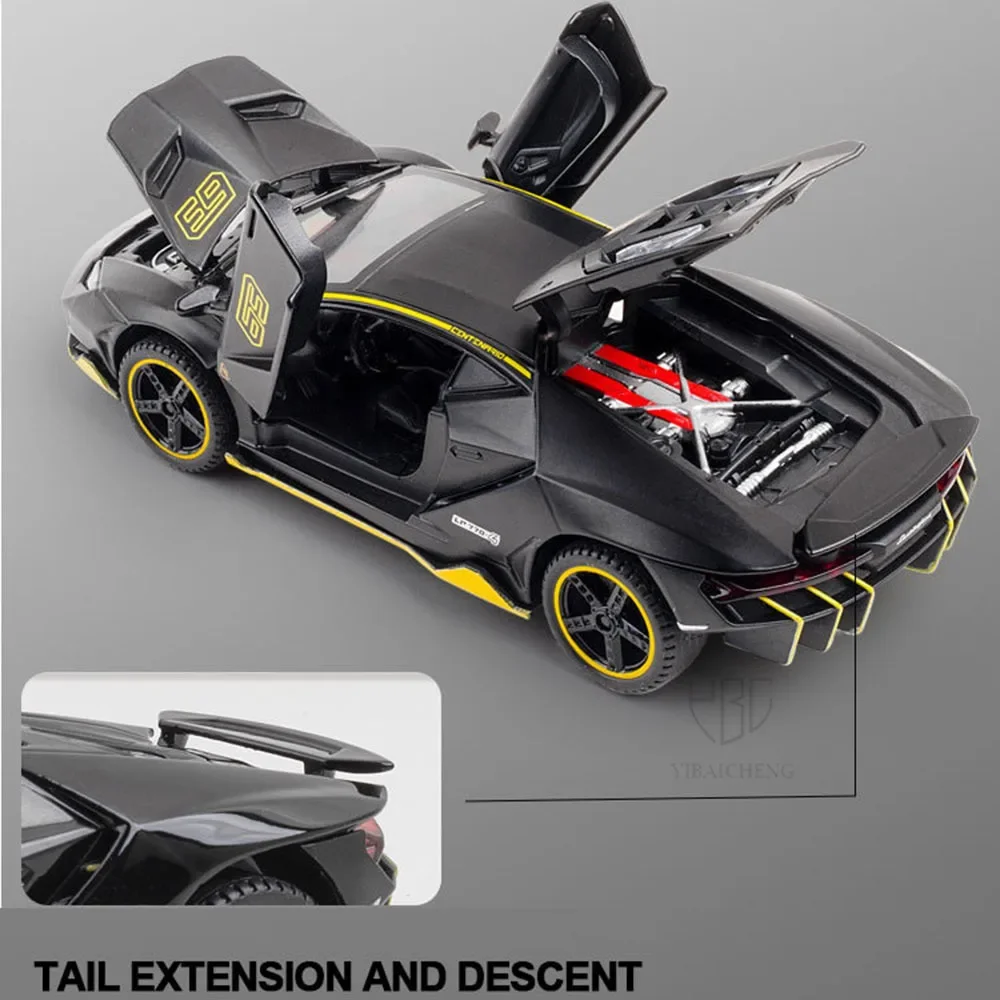 1:32 Lambor LP770-4 сплав модели спортивных автомобилей игрушки металлические литые