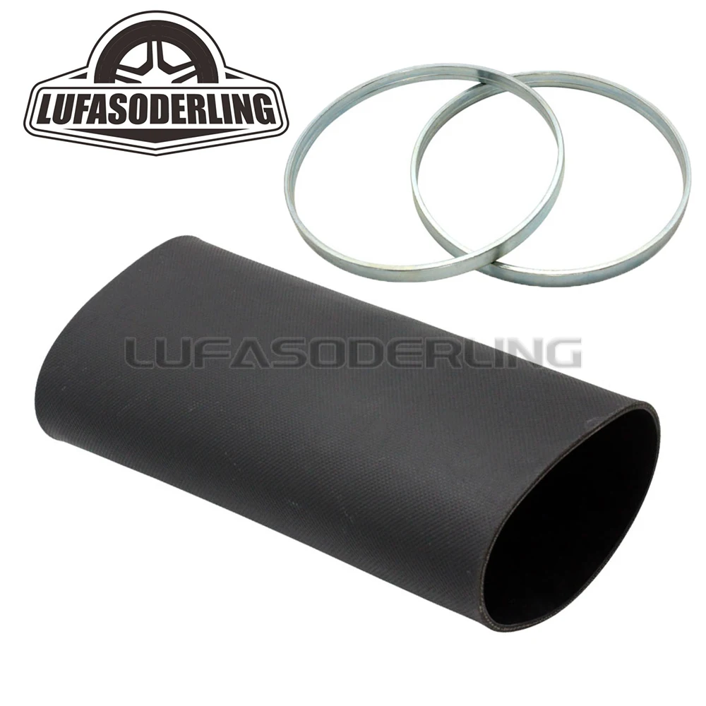 

Rear Rubber Sleeve Air Spring w/Crimping Ring For Mercedes Benz E-Class W211 S211 2003-2009 Air Spring Bag 2113200725 2113200825
