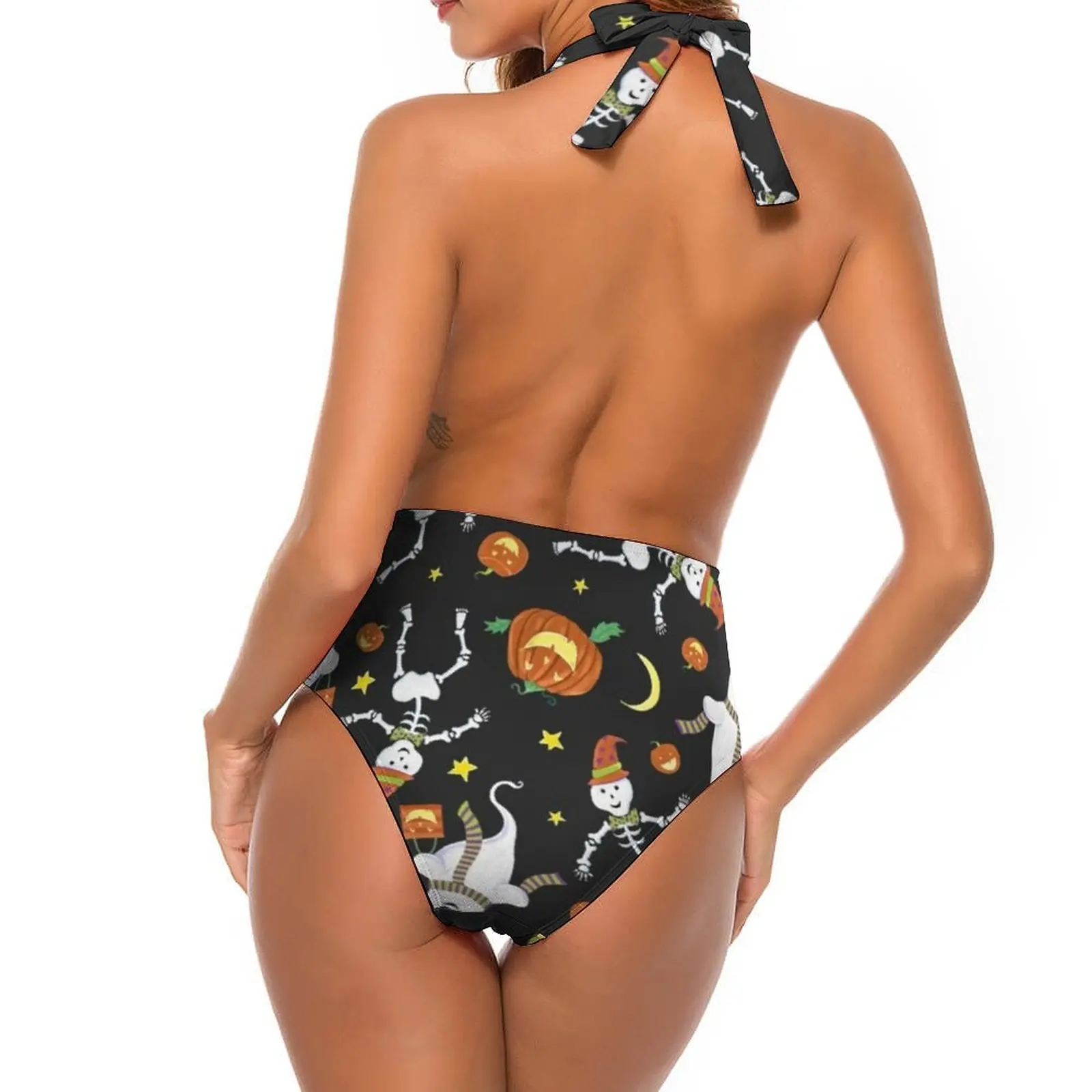 Женский купальник пуш-ап с глубоким V-образным вырезом |