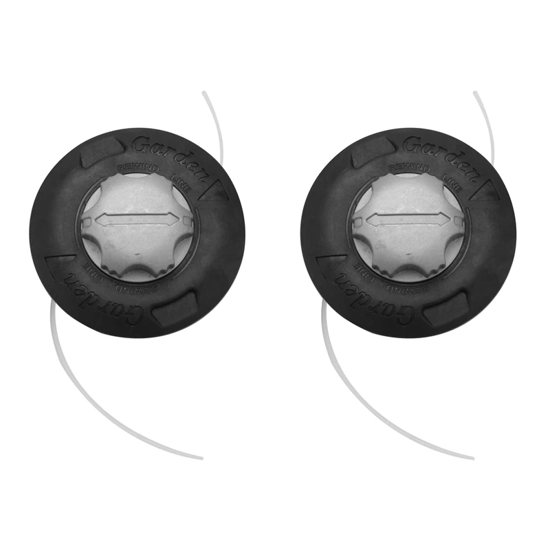 

2X Universal M10 Brush Mower Bump Spool Grass Trimmer 2 Lines Cutter Head Thread Line String Saw Grass Brush Mower