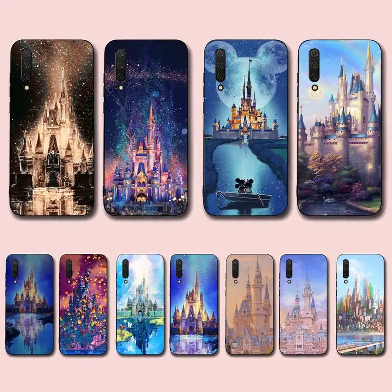

Disney Castle Phone Case for Xiaomi mi 5 6 8 9 10 lite pro SE Mix 2s 3 F1 Max2 3