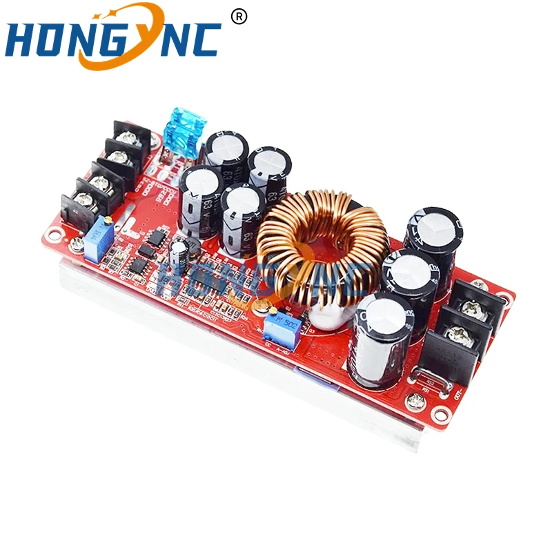 1200 Вт 20 А преобразователь постоянного тока повышающий модуль питания IN 8-60 В выход