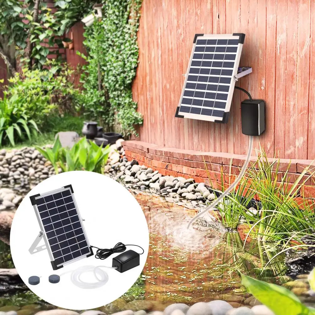 

Кислородный насос на солнечной батарее, износостойкий многоразовый эффективный малошумный аэратор для пруда, кислородный насос с воздушны...