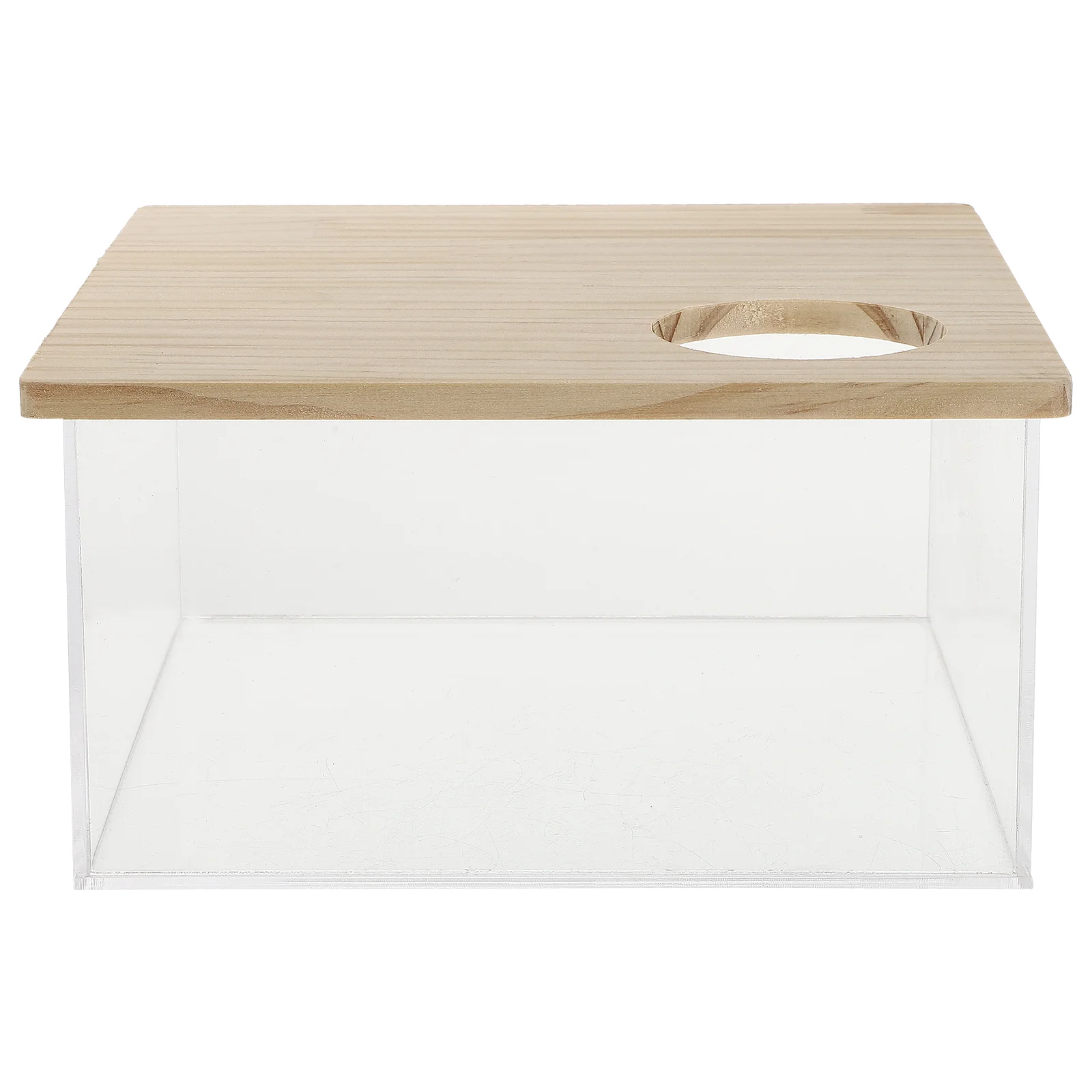 

Hamster Bath Box Sandbathtub Room Pets Pet Hideout Cage Container Toilet Shower Litter Transparent Subscription Pee Chinchilla