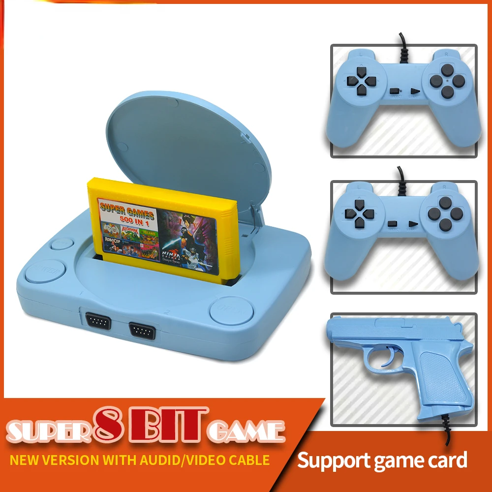 

TV Video Game Console Built-in 22 Games Retro Handheld Game Console Support Games Card Extention Classic Games Players AV-out