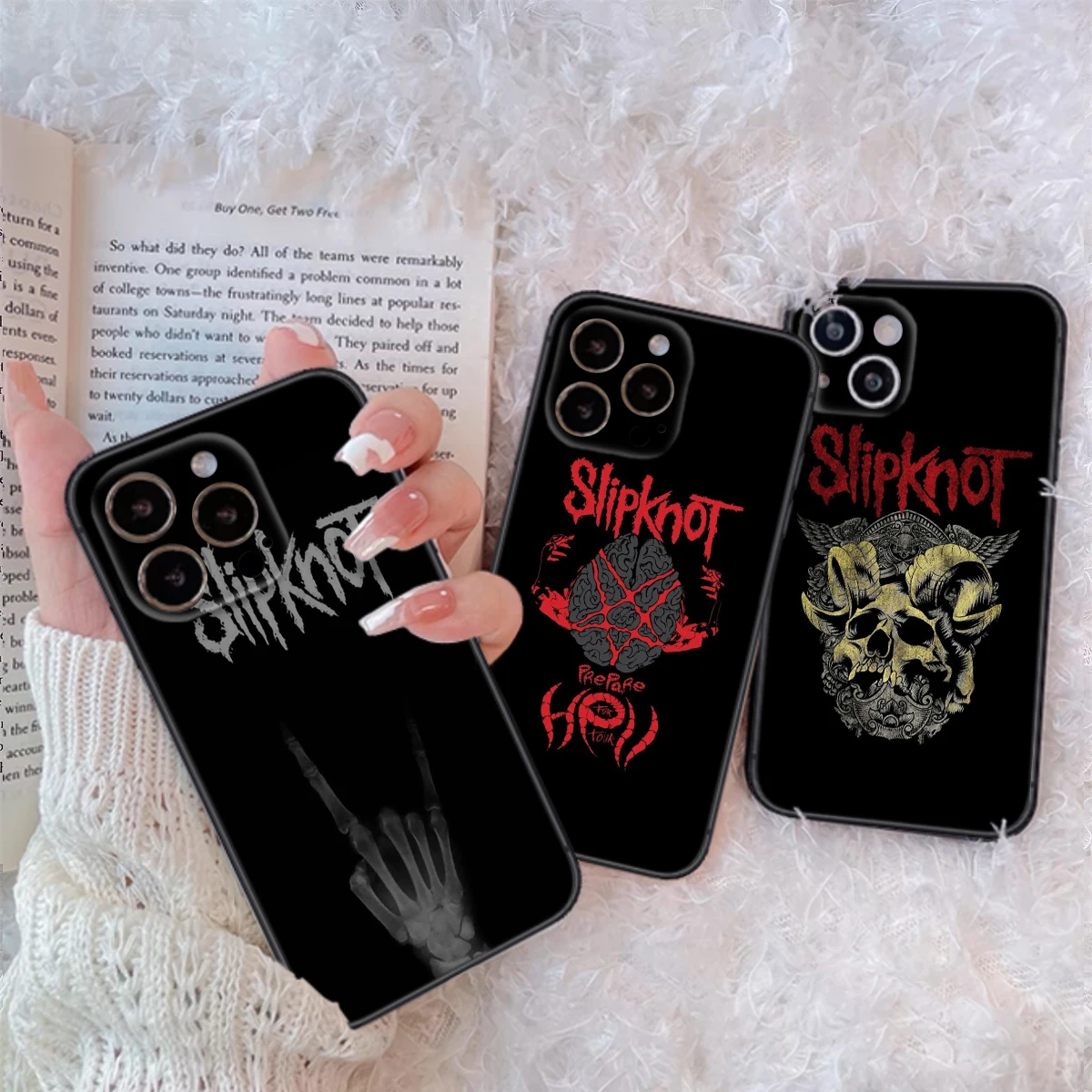 Мягкий чехол S-Slipknot для Samsung A50 A51 A52 A53 A70 A10 A10S A11 A12 A13 A20 A20S A30 A21 A22 A30S A31 A32 A33 A40 A41 A42