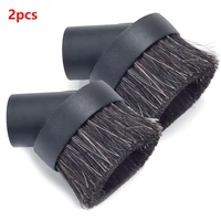 2pc vacuum cleaner soft dusting brush for hoover for numatic hetty to 601144 round horsehair brush vacuum cleaner parts