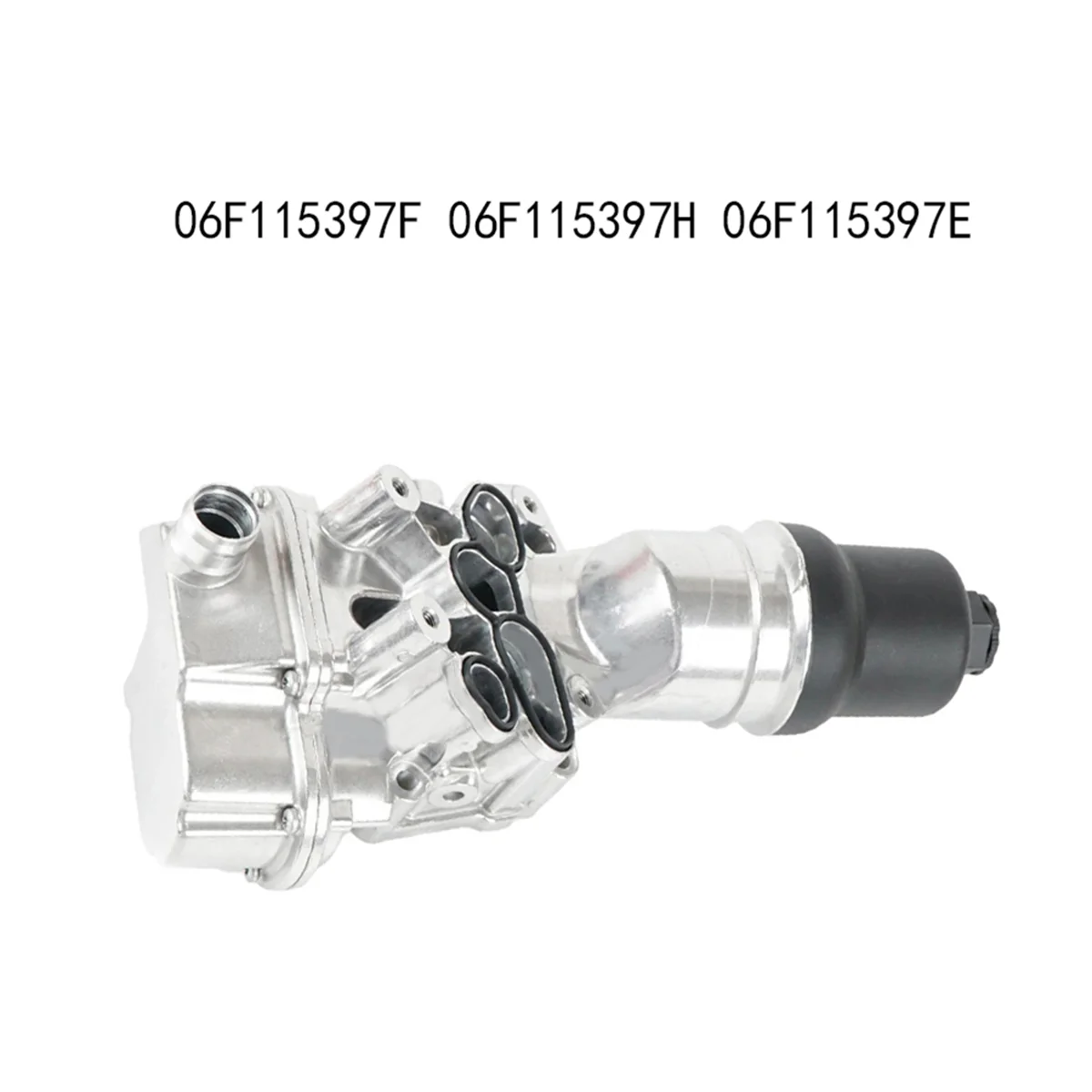 Алюминиевый корпус масляного фильтра двигателя 06F115397E для VW Eos Golf Passat B6 Jetta III Polo Sci