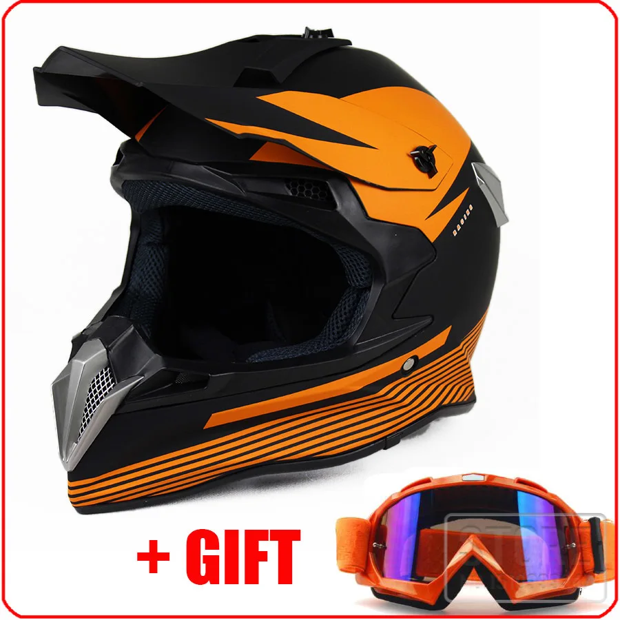 

UPBIKE Motorcycle helmet ATV Dirt bike Downhill Cross Capacete Da Motocicleta Cascos Motocross Off Road Helmets goggles