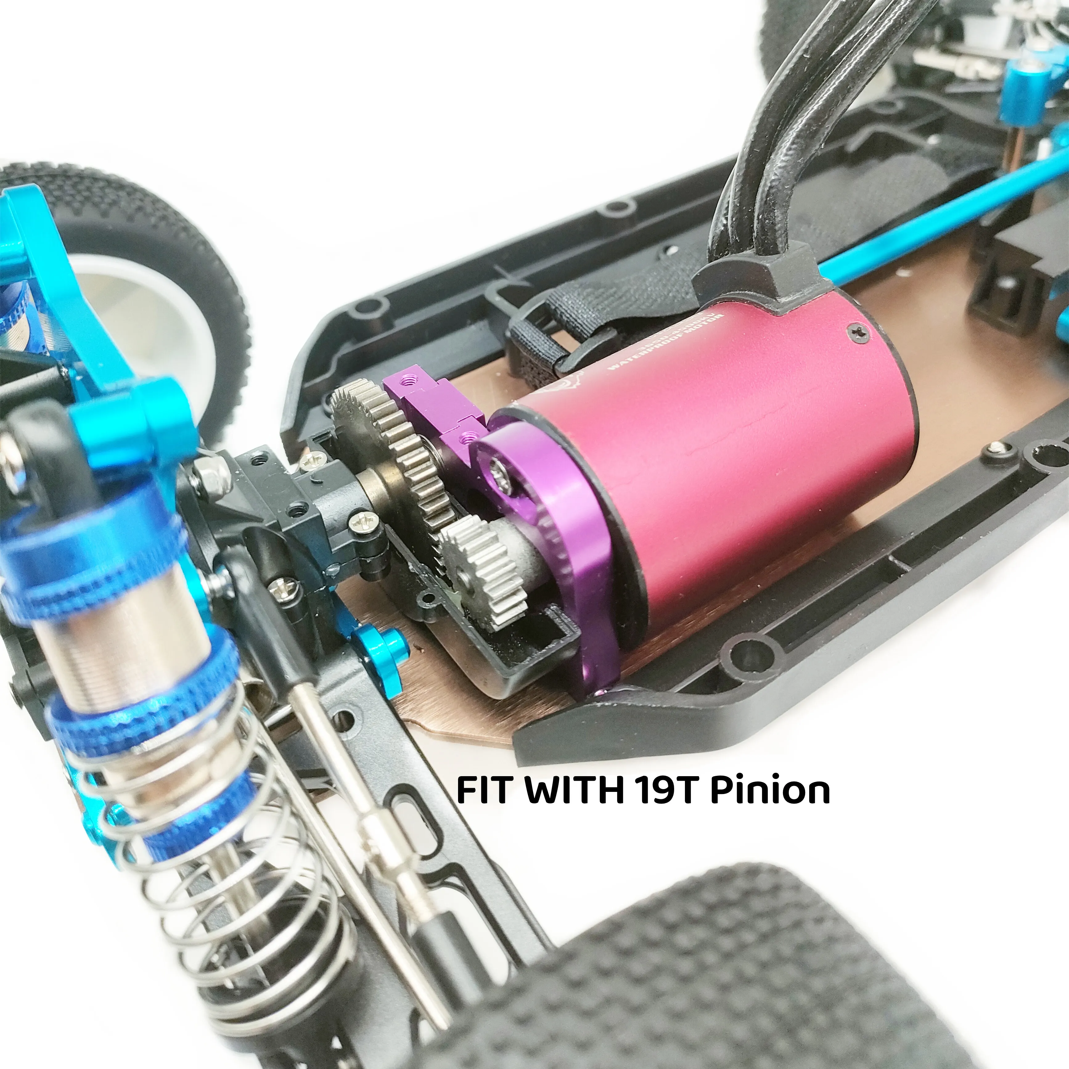 Wltoys 144001 124019 124018 Металлический регулируемый кронштейн двигателя для