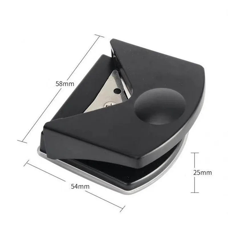 Мини-портативный угловой круглый дырокол легкий триммер резак 4 мм для карточек