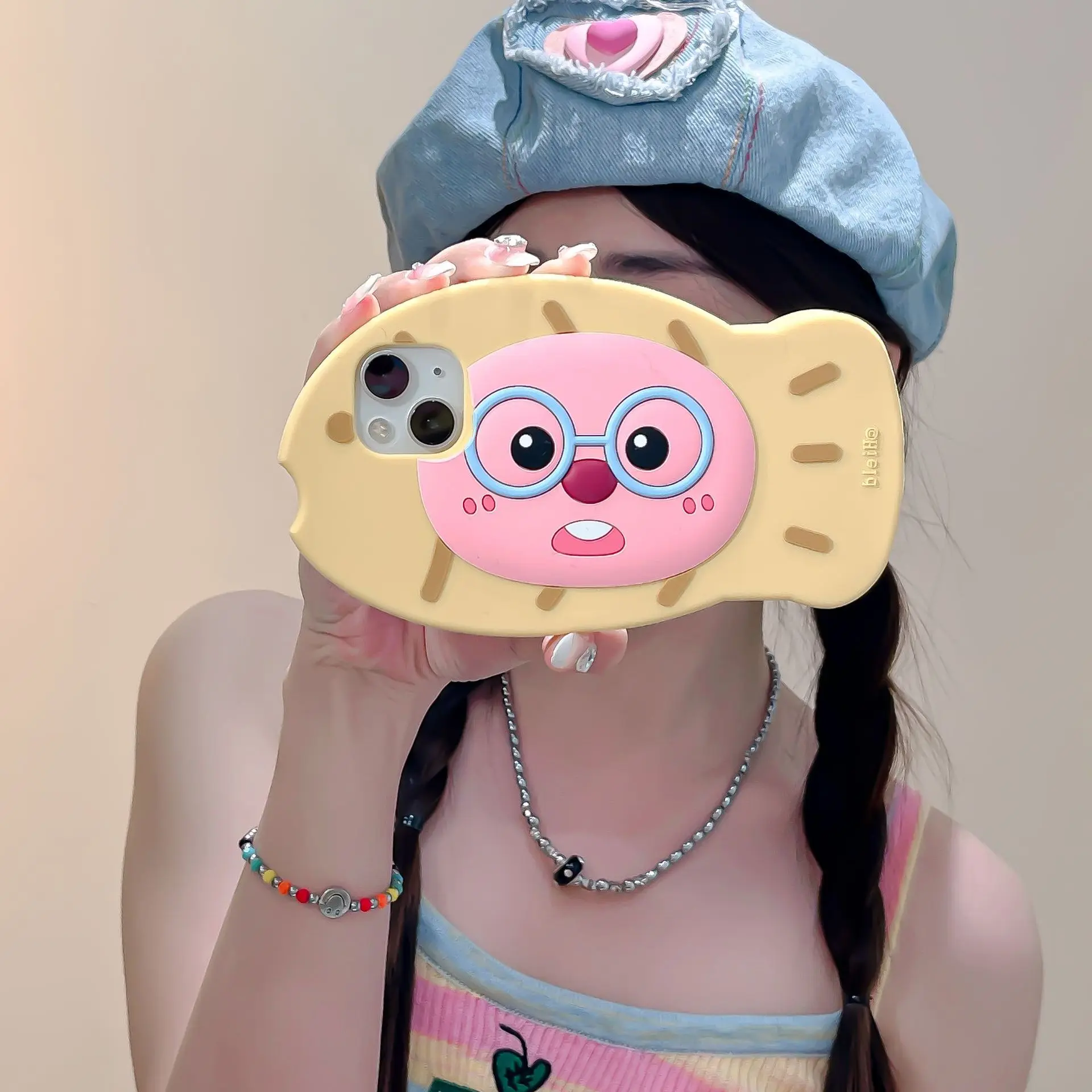 Kawaii Loopy чехол для сотового телефона IPhone 15 14 12 11 Pro Max силиконовая Мягкая задняя