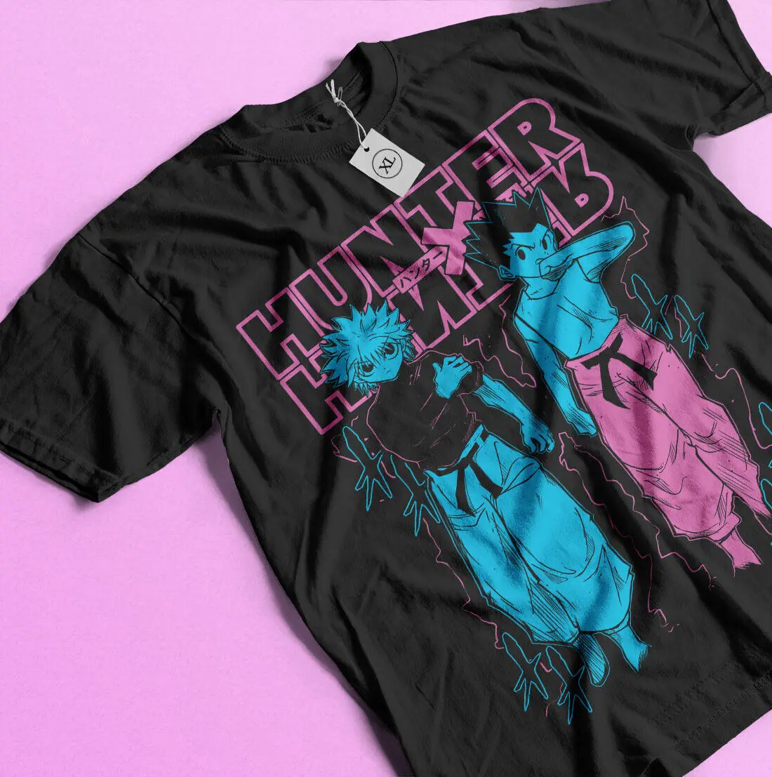 Футболка с изображением Хантера Hisoka Meruem Zoldyck ужасная аниме Подарочная рубашка