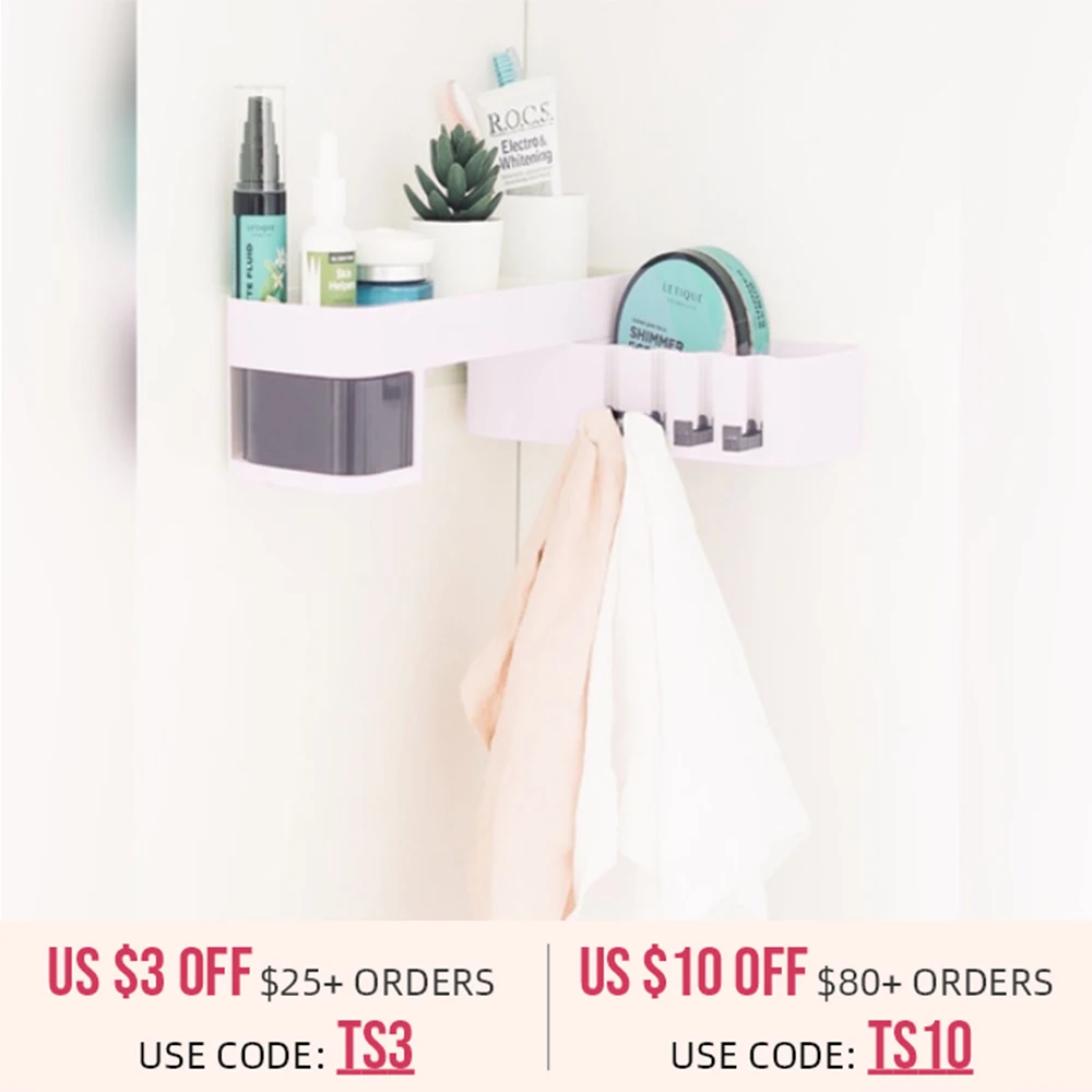 

Bathroom shelf kitchen toilet in the hallway wall-mounted corner Household Items Bathroom Accessories