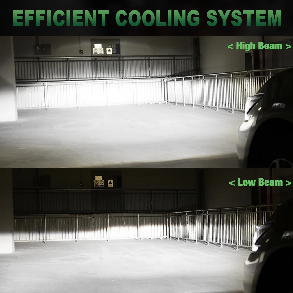 Компактная Беспроводная лампа для автомобильных фар 180 лм 6500 Вт
