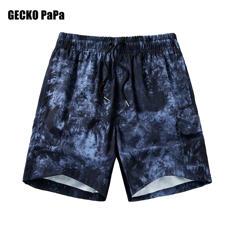 

Summer 2022 New Loose Beach Swimming Fashion Five-point Men Quick Dry Male Shorts Pants Bermudas