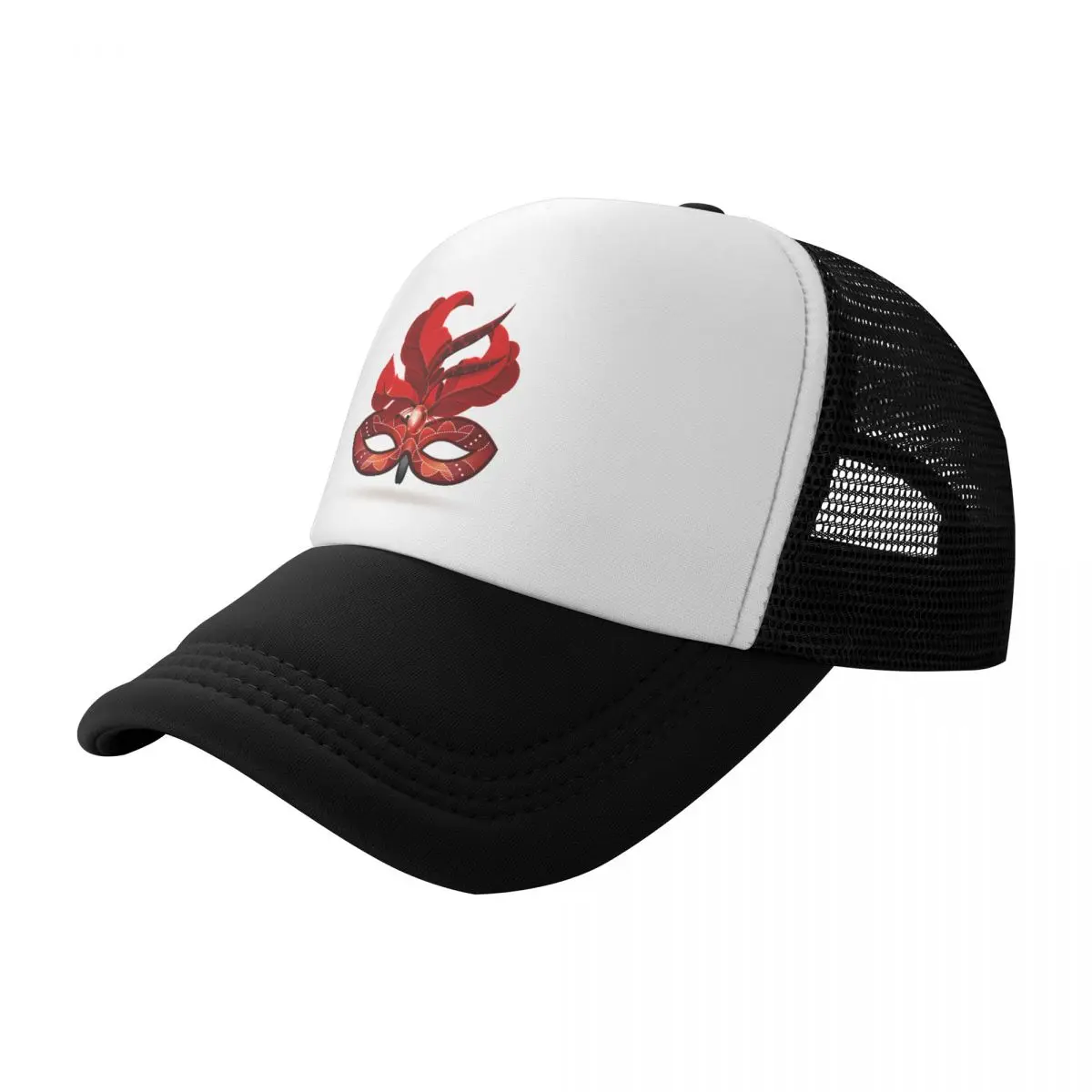 

Trucker Cap Men Color Mask Hat Baseball Cap Cool Summer Unisex Mesh Net Caps