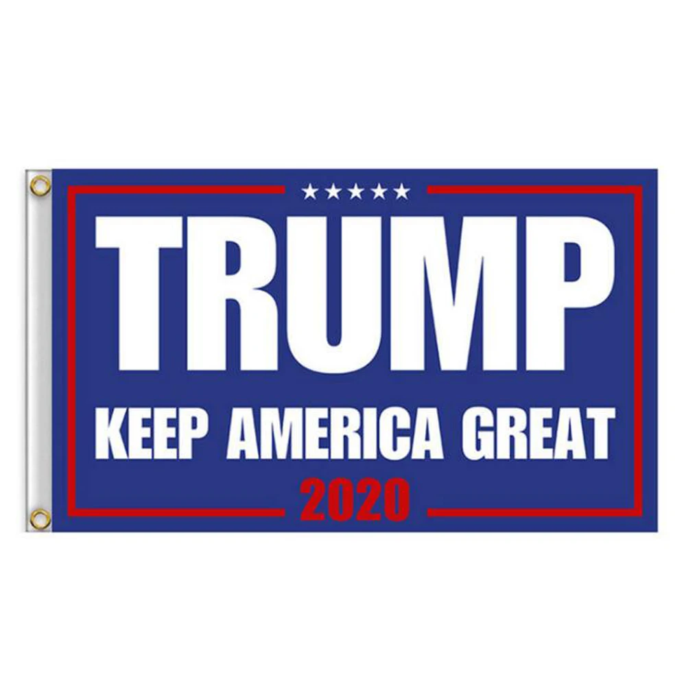 2020 USA American 3x5 Flag Make America Great Again Blue Donald Trump for President | Flags