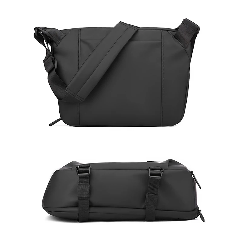 Новая мужская модная сумка на плечо из искусственной кожи водонепроницаемая