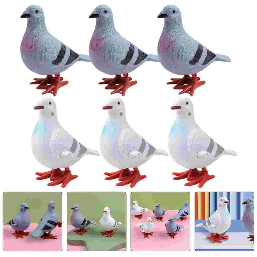 

6pcs Wind Up Pigeons Cartoon Jumping Pigeons Wind Up Pigeons Party Wind Up Toys